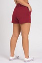 Short de Moletom Feminino Bolso a Fio Bordo Short de Moletom Feminino Bolso a Fio Bordo