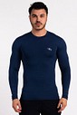 Camiseta Térmica Manga Longa Masculina Marinho