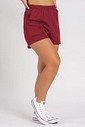 Short de Moletom Feminino Bolso a Fio Bordo Short de Moletom Feminino Bolso a Fio Bordo