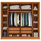 Guarda-Roupa Casal 6 Portas com 4 Gavetas Tcil Guarani – Cinamomo/Off White Guarda-Roupa Casal 6 Portas com 4 Gavetas Tcil Guarani – Cinamomo/Off White
