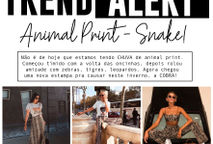 TREND ALERT - Snake Print